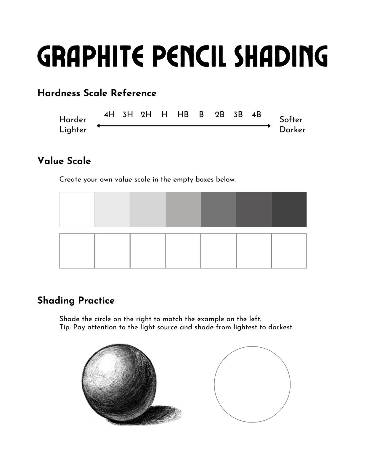 Free Custom Printable Art Worksheet Templates | Canva - Worksheets with regard to Free Printable Shading Worksheets