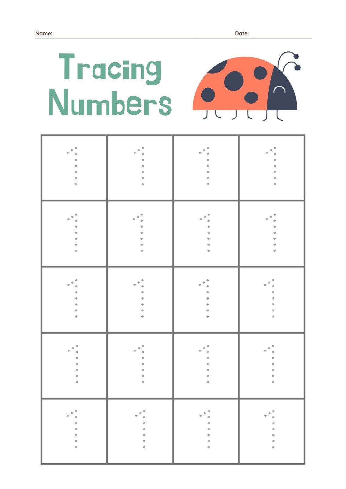 Free Custom Printable Preschool Worksheet Templates | Canva intended for Free Preschool Worksheets Age 3-4 Printable