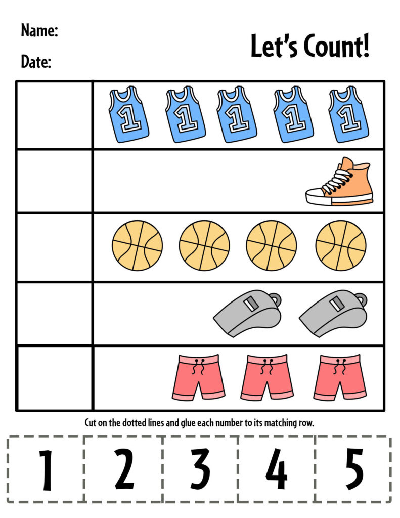 Free Cut &amp;amp; Paste Activities For Preschool: Variety Pack! ⋆ The inside Free Printable Cut and Paste Worksheets