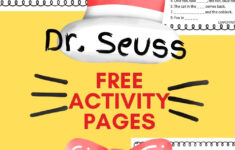 Free Dr. Seuss Worksheets And Printables For Kids! - Leap Of Faith intended for Free Printable Dr Seuss Worksheets