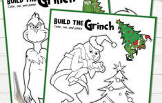 Free Grinch Printable Activities - A Country Girl'S Life throughout Free Printable Grinch Worksheets