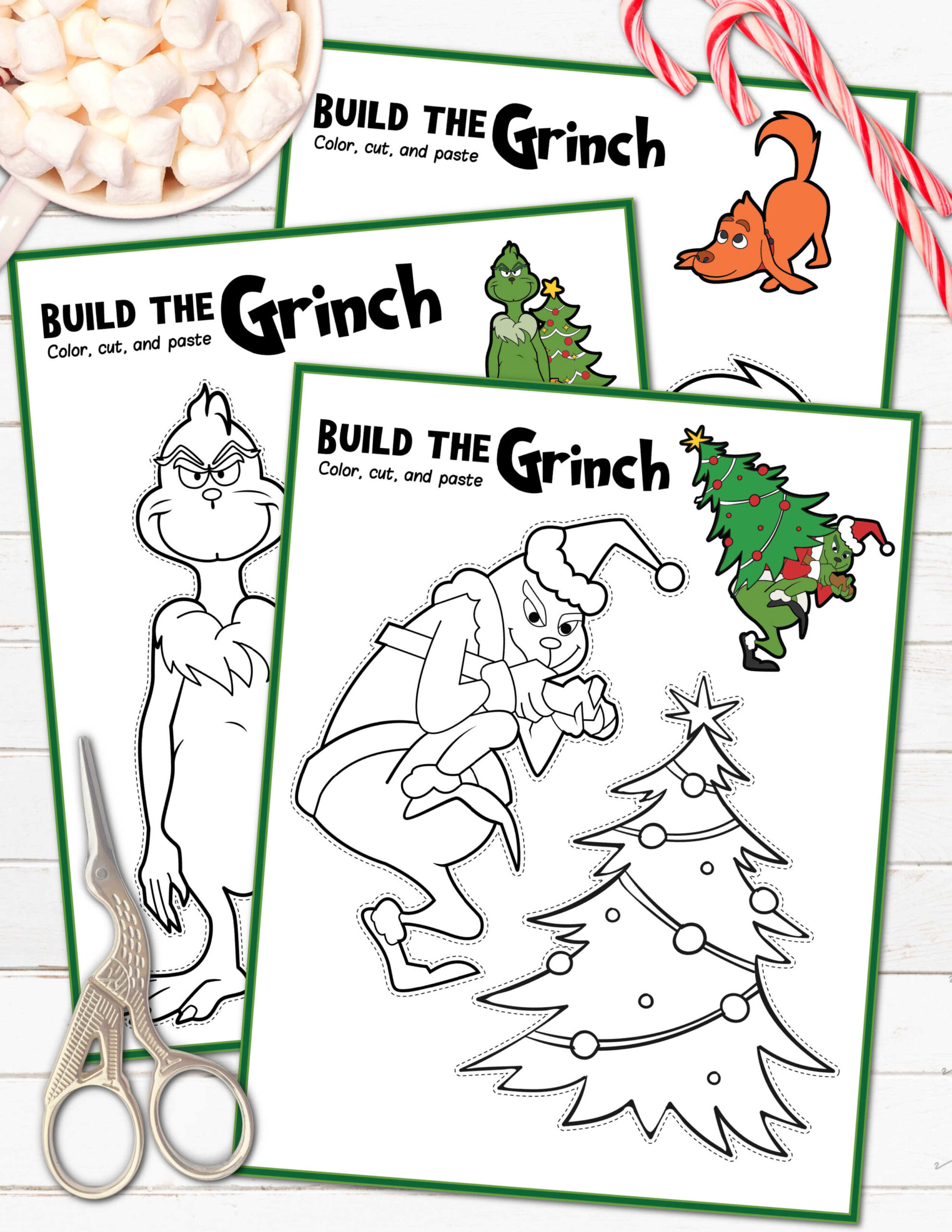 Free Grinch Printable Activities - A Country Girl&amp;#039;S Life throughout Free Printable Grinch Worksheets