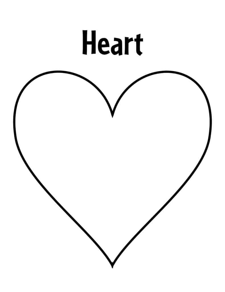 Free Heart Worksheets For Preschool! ⋆ The Hollydog Blog with regard to Free Printable Heart Shape Worksheets