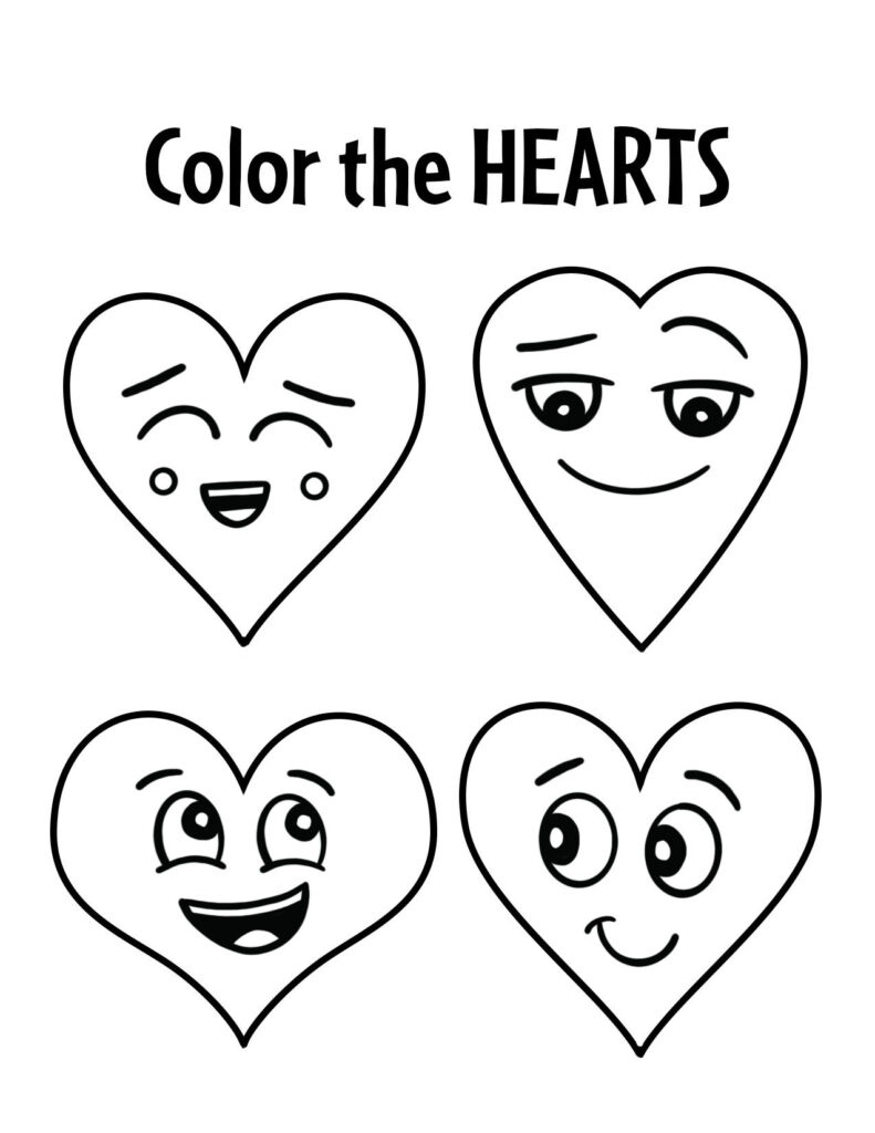 Free Heart Worksheets For Preschool! ⋆ The Hollydog Blog with regard to Free Printable Heart Shape Worksheets