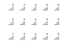 Free Multiplication Worksheets 1-12 - Paper Trail Design within Free Printable Math Facts Worksheets
