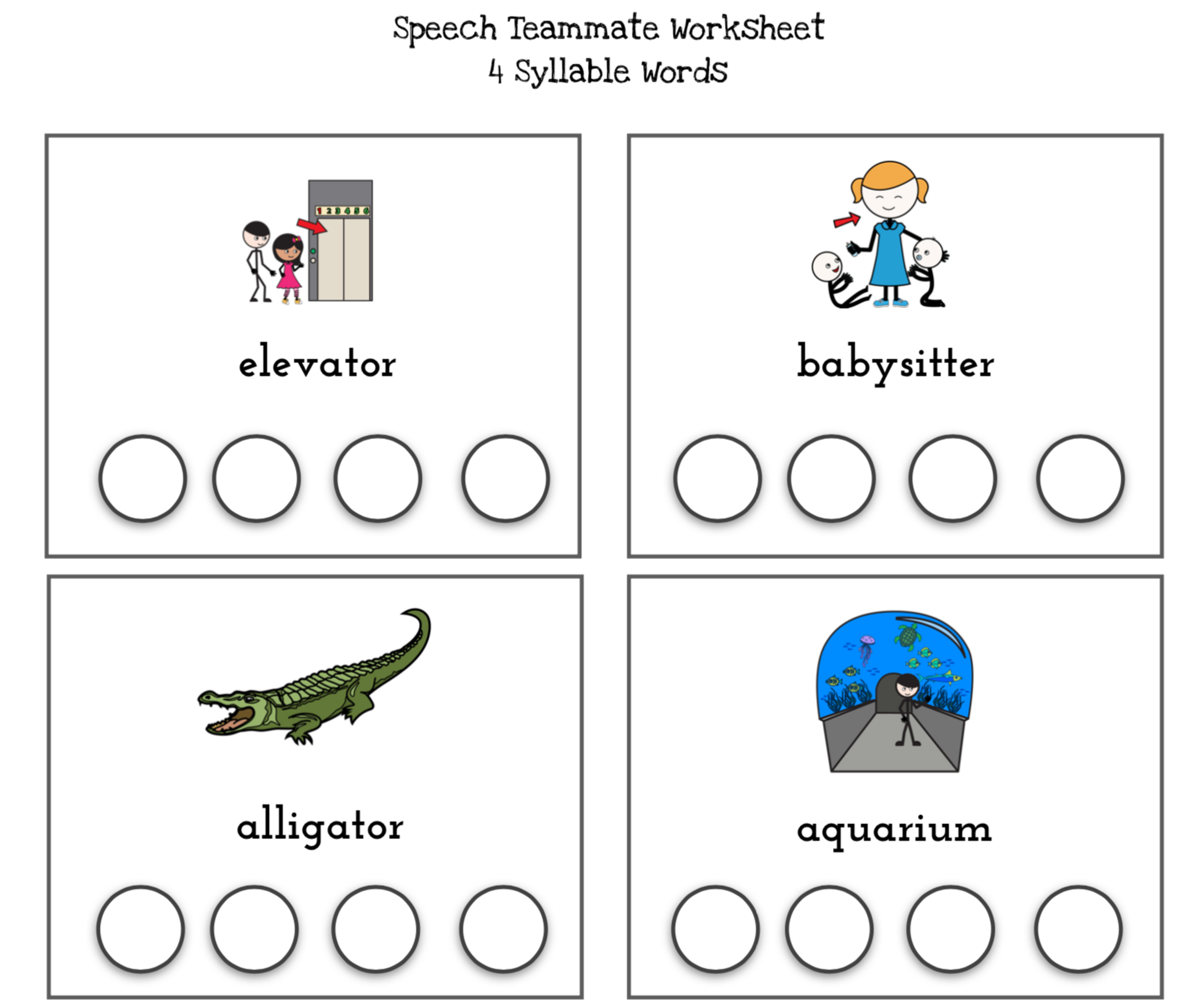 Free Multisyllabic Words Worksheets inside Free Printable Multisyllabic Words Worksheets
