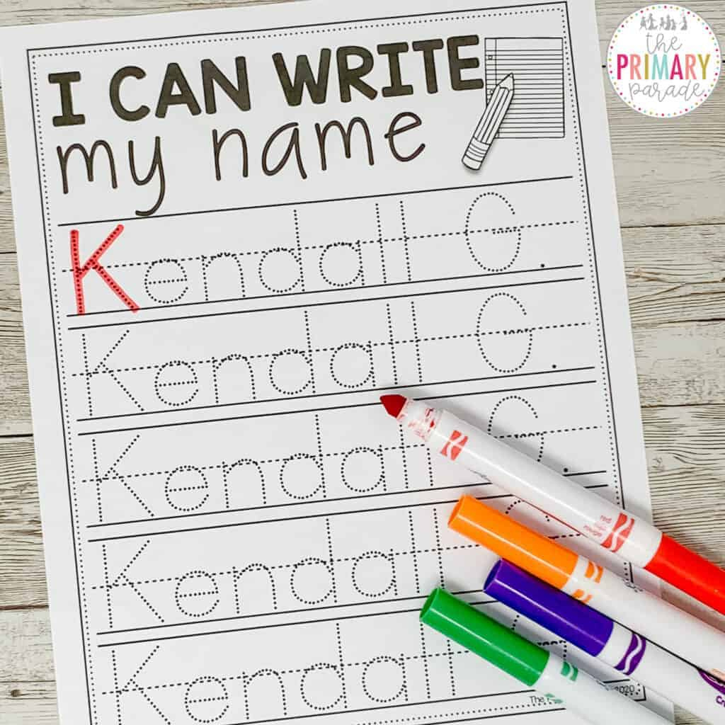 Free Name Writing Practice: Editable Tracing Template (2025) - The intended for Free Name Printable Worksheets