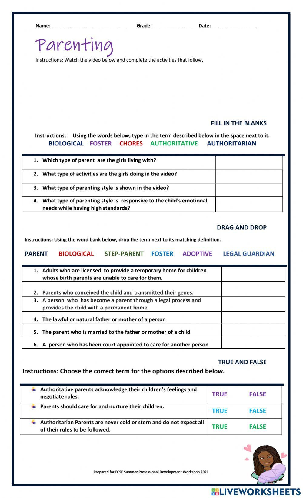 Free Parenting Worksheets: How To Boost Your Positive Parenting intended for Free Printable Parenting Worksheets