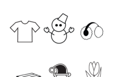 Free Preschool Winter Worksheet pertaining to Free Printable Winter Worksheets For Kindergarten