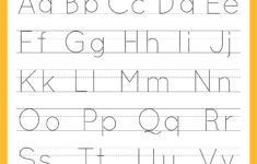 Free Printable Alphabet Worksheets For Kindergarten - Worksheets pertaining to Kindergarten Alphabet Worksheets Free Printable