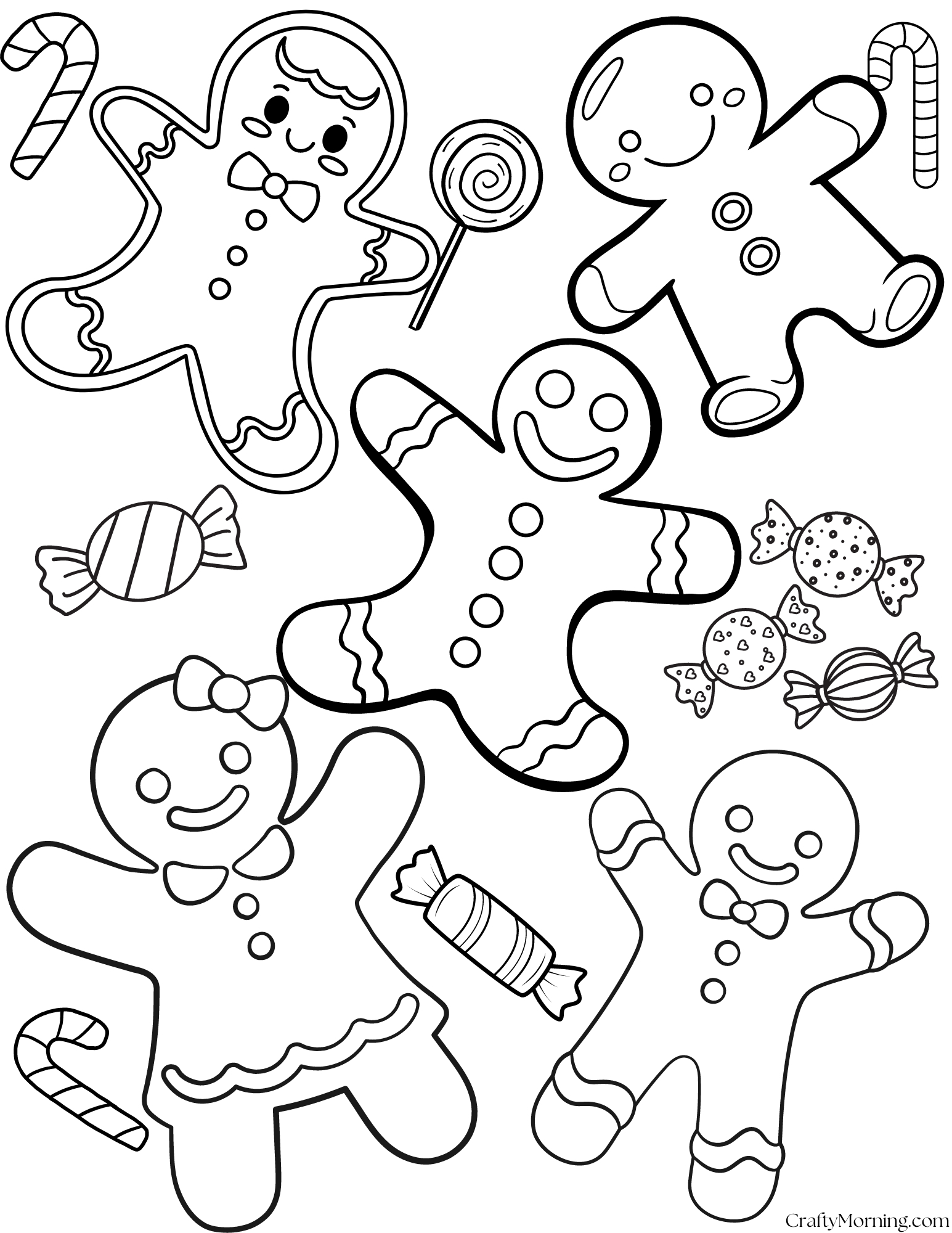 Free Printable Christmas Coloring Pages - Crafty Morning inside Free Printable Christmas Coloring Worksheets