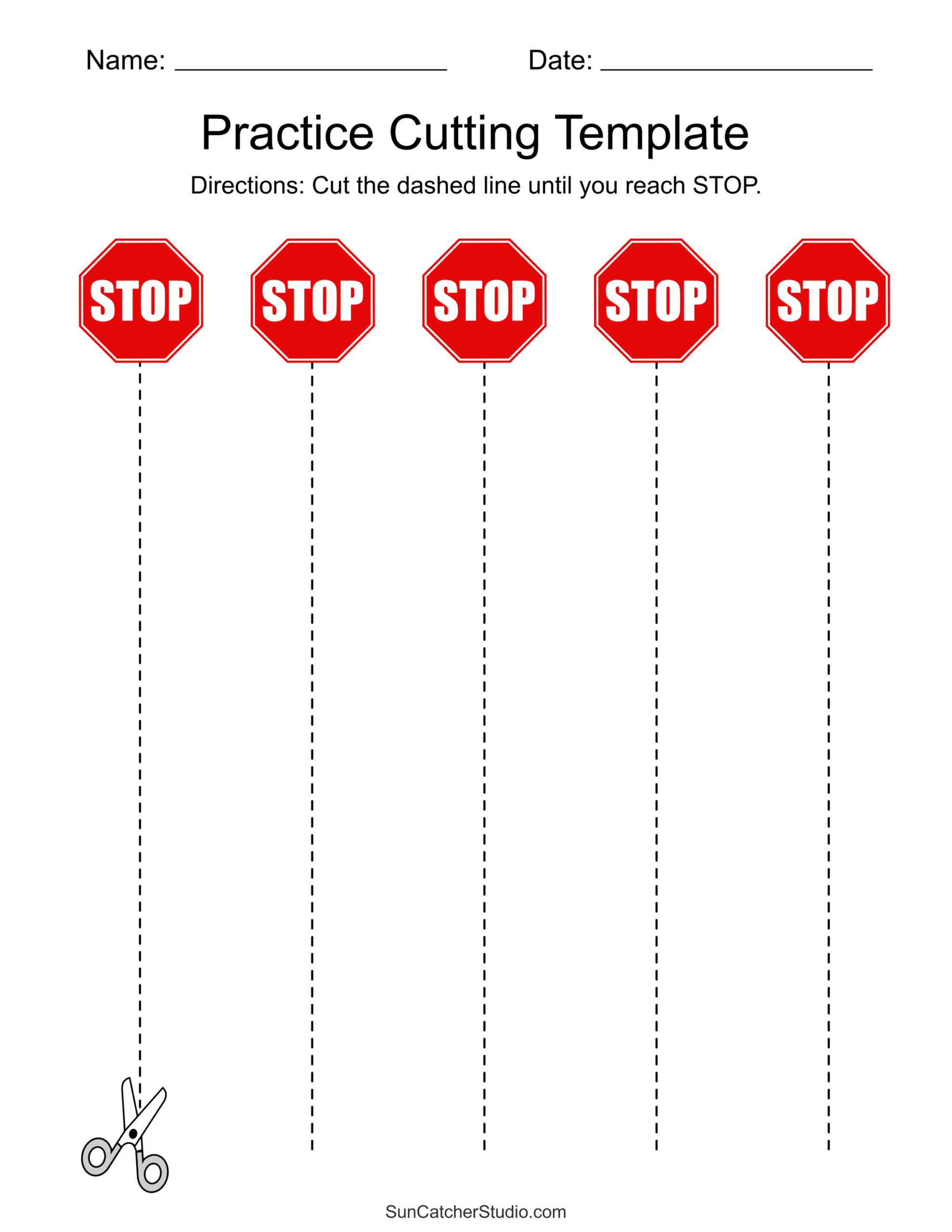 Free Printable Cutting Worksheets For Preschoolers – Free with regard to Free Printable Cutting Lines Worksheets