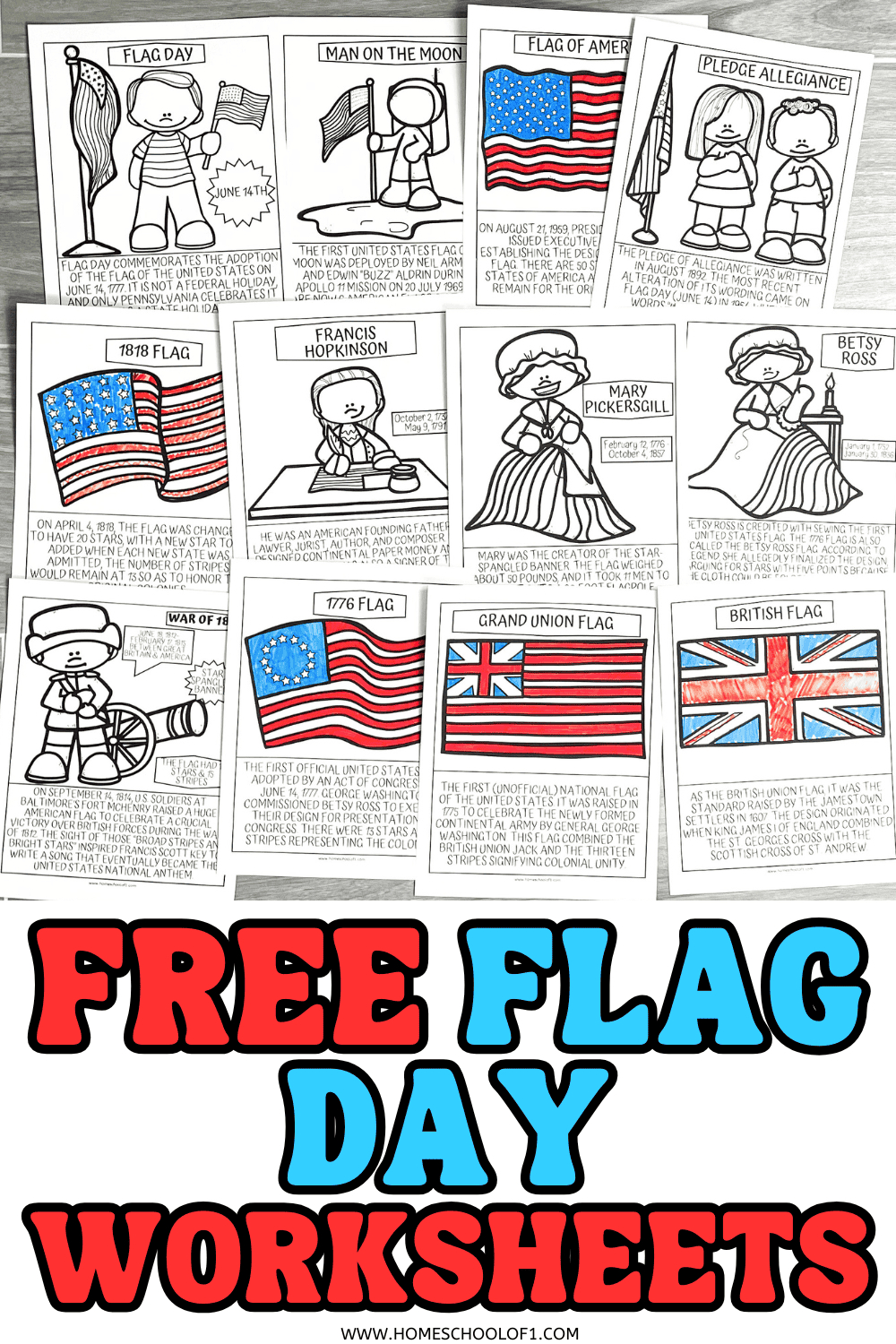 Free Printable Flag Day Worksheets For Kids with regard to Free Printable Flag Day Worksheets