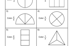 Free Printable Fractions Worksheets (Comparing &amp; Identifying throughout Free Printable Fraction Worksheets For Grade 3
