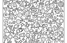 Free Printable I Spy Outer Space Game - Paper Trail Design with Free Printable I Spy Worksheets