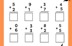 Free Printable Kindergarten Counting Worksheets - Happy Toddler regarding Kindergarten Printable Worksheets Free