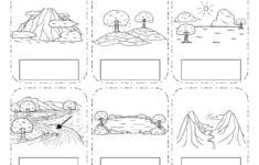 Free Printable Landforms Earth Science Worksheet with Free Printable Science Worksheets