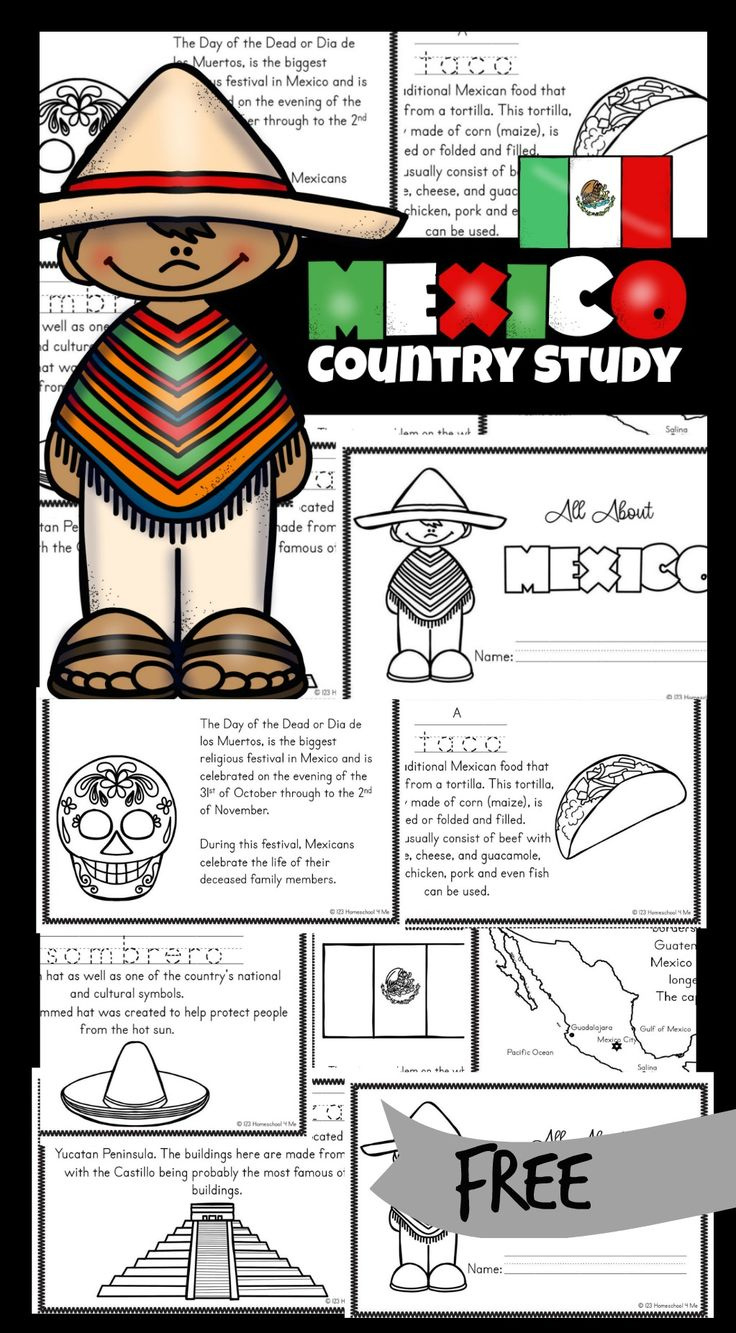 Free Printable Mexico For Kids Worksheets regarding Free Printable Mexico Worksheets