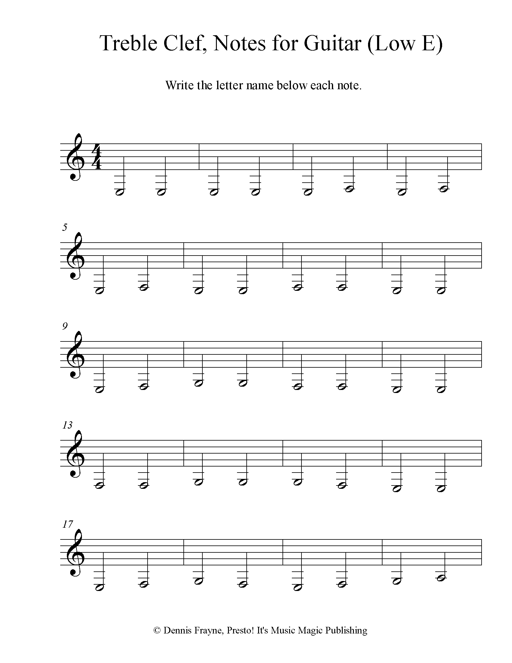 Free! Printable Music Note Naming Worksheets — Presto! It'S Music intended for Free Printable Music Worksheets