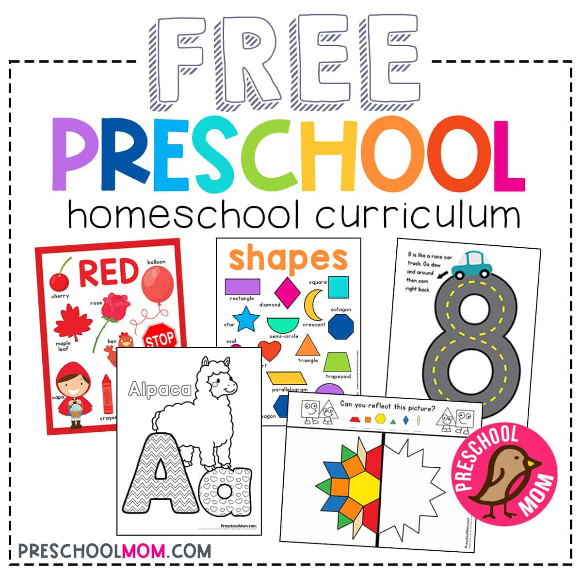 Free Printable Preschool Worksheets - Preschool Mom with regard to Free Printable Childrens Worksheets