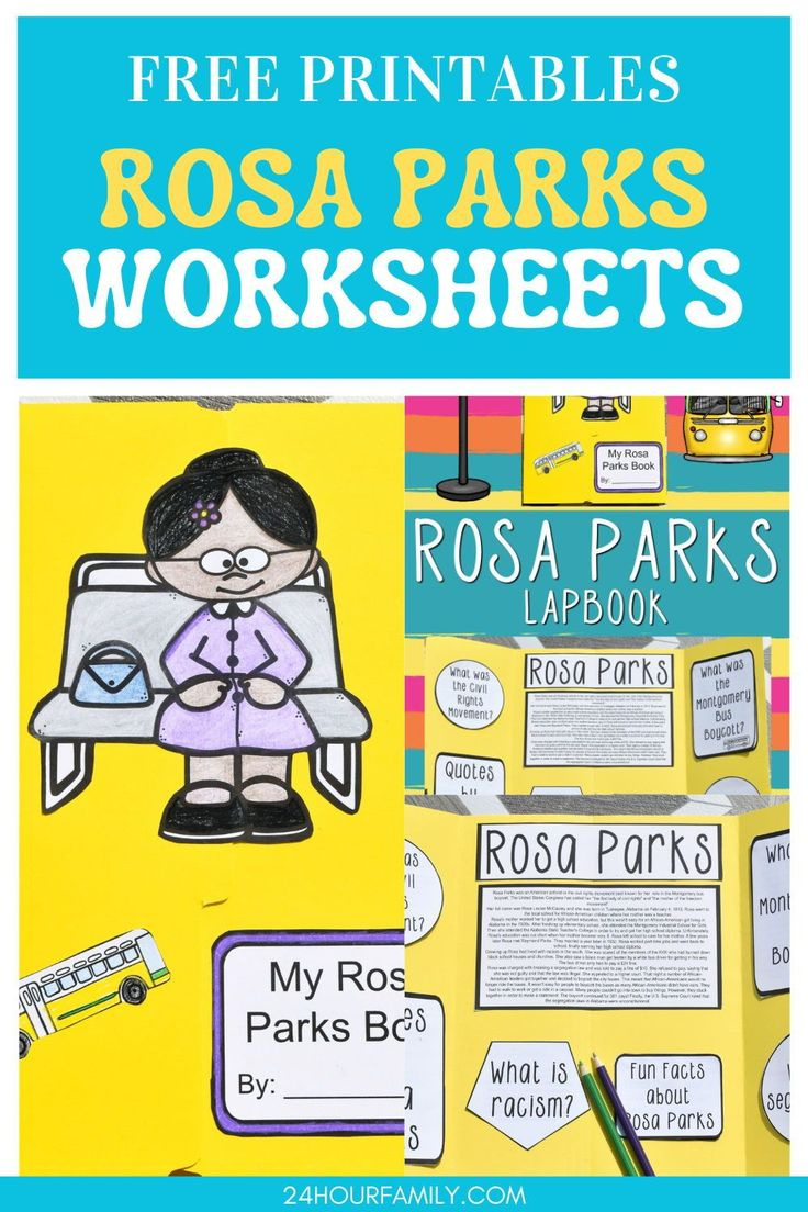 Free Printable Rosa Parks Worksheets throughout Free Printable Rosa Parks Worksheets
