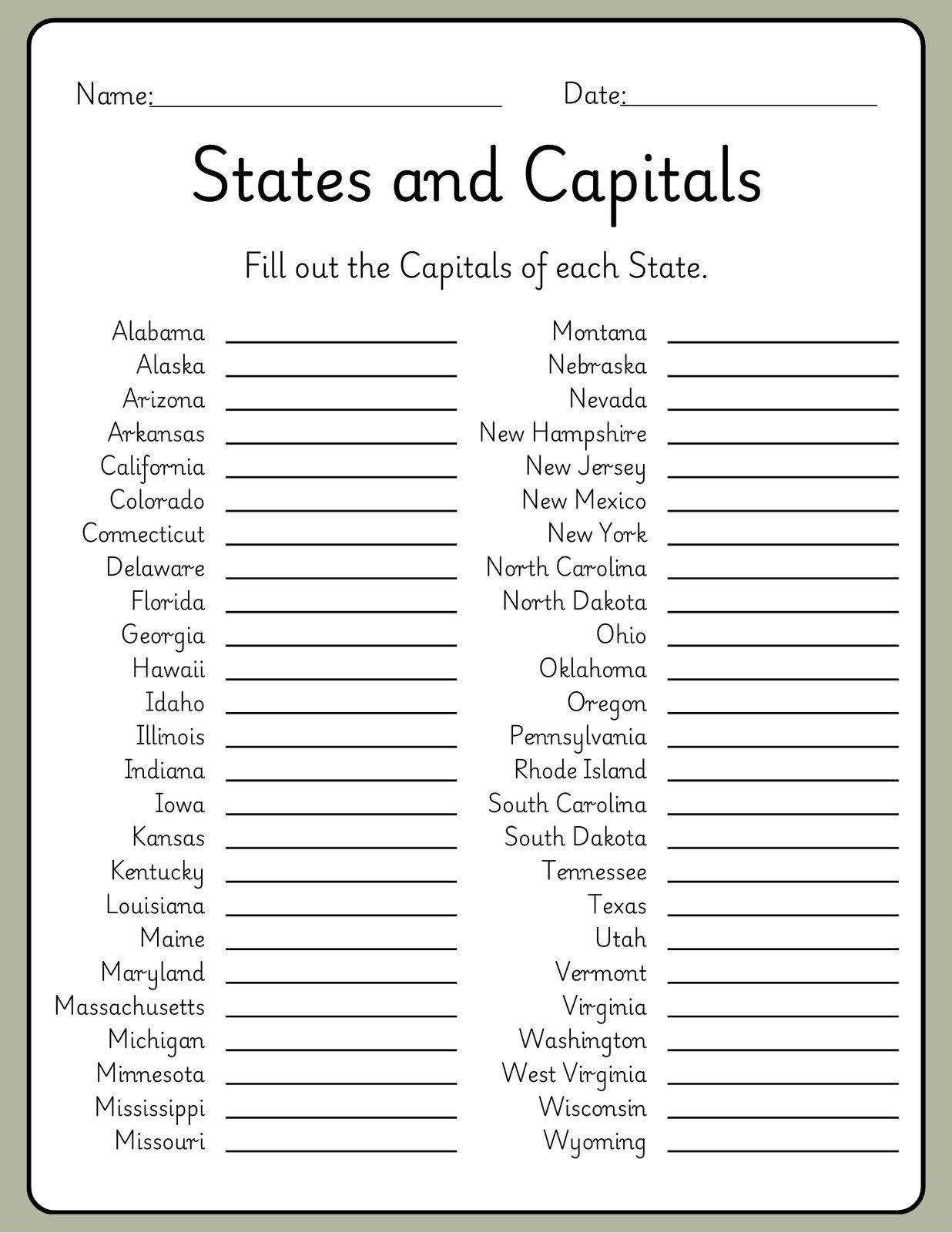 Free Printable Social Studies Worksheet Templates | Canva inside Free Printable Social Studies Worksheets