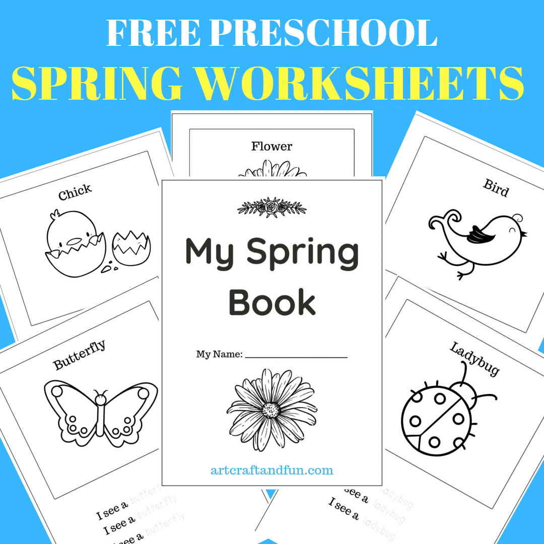 Free Printable Spring Worksheets For Preschoolers - for Free Printable Spring Preschool Worksheets