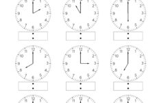 Free Printable Telling Time Worksheets - Paper Trail Design throughout Free Printable Worksheets For Telling Time