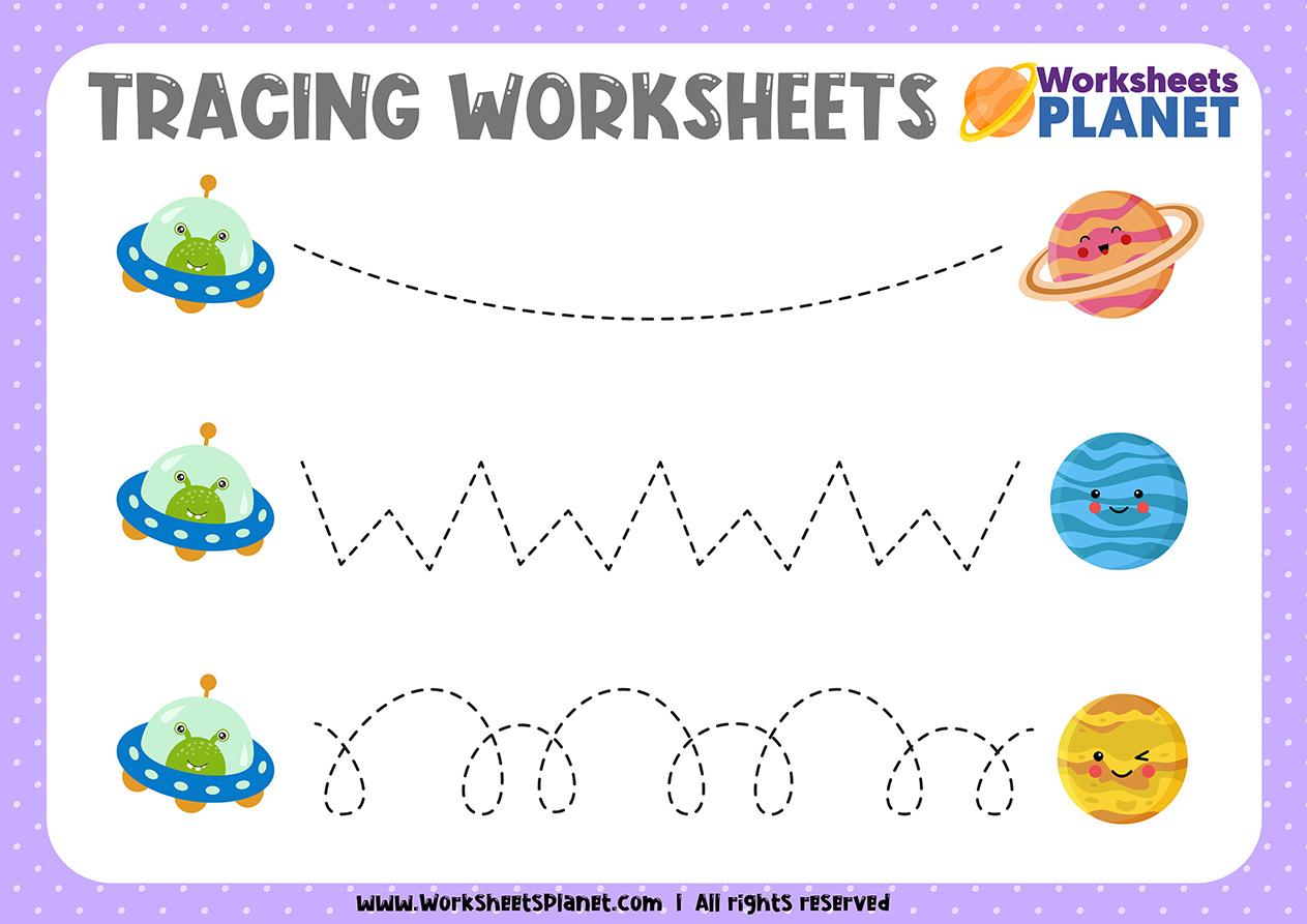 Free Printable Tracing Worksheets For Kids with regard to Free Tracing Worksheets Printable