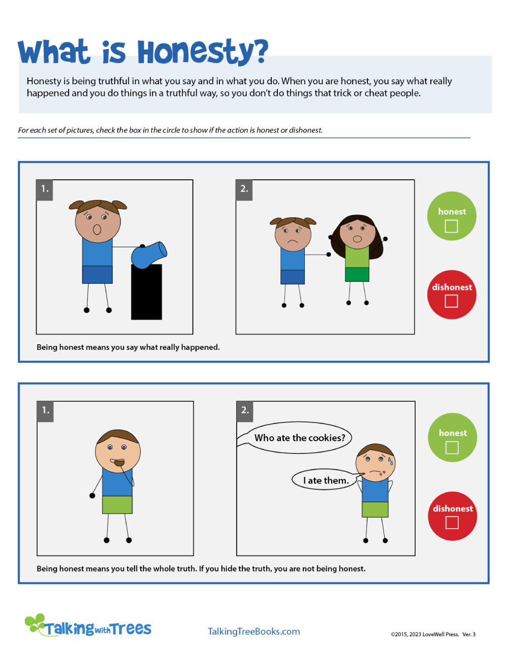 Free Social Emotional Learning Worksheets- Elementary for Free Printable Sel Worksheets
