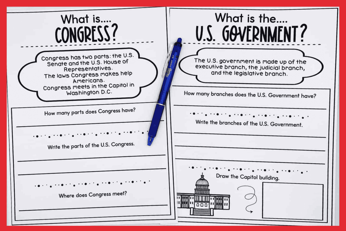 Free What Is Government Worksheet For Elementary Students throughout Free Printable Government Worksheets