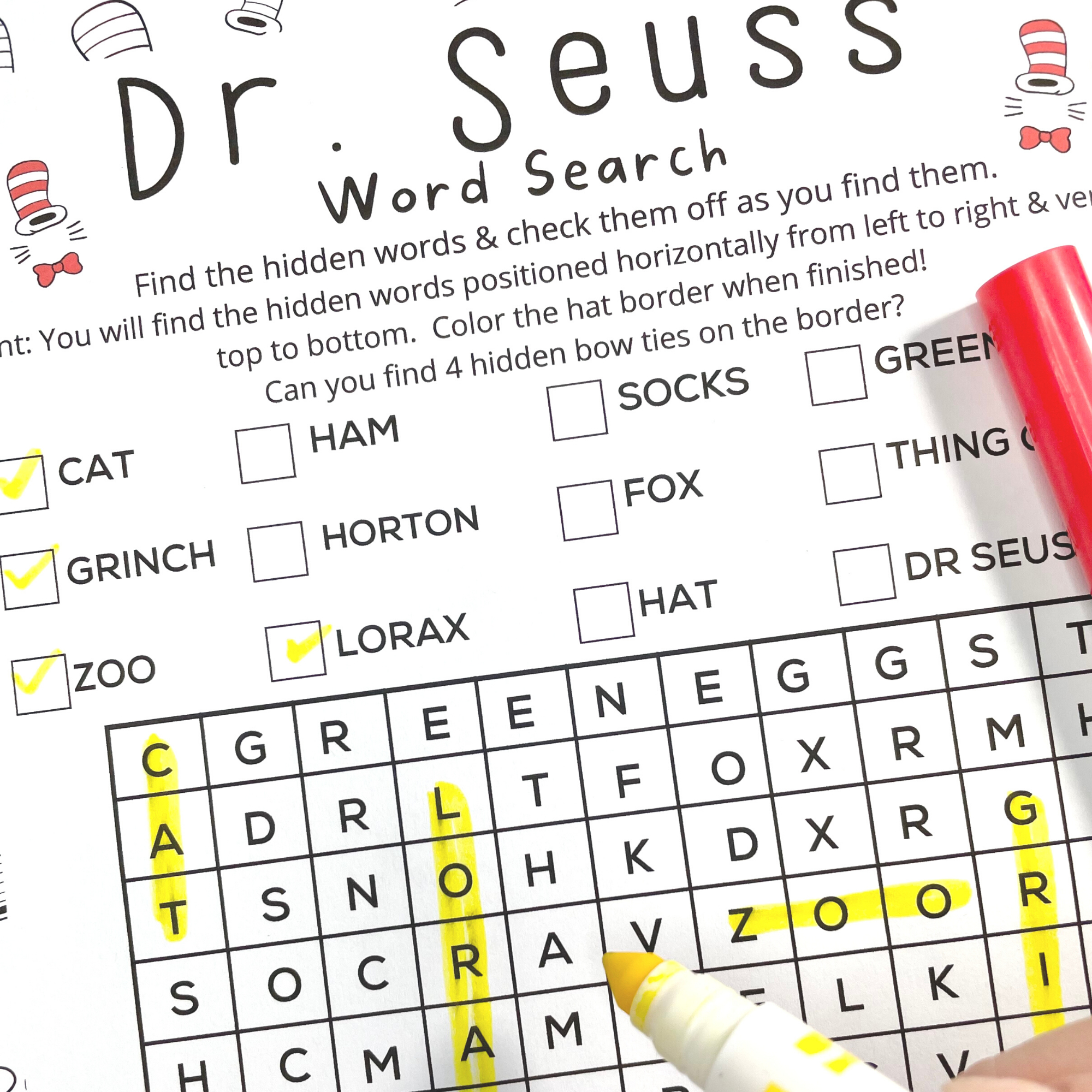 Free Printable Wacky Wednesday Worksheets Printable Worksheets