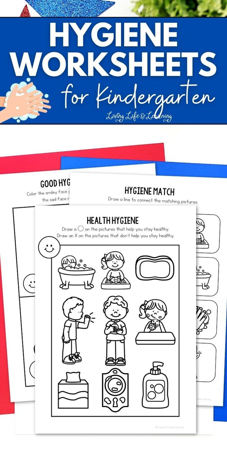 Hygiene Worksheets For Kindergarten in Free Printable Hygiene Worksheets