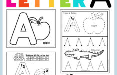 Letter A Preschool Printables - Preschool Mom in Free Printable Letters Of The Alphabet Worksheets