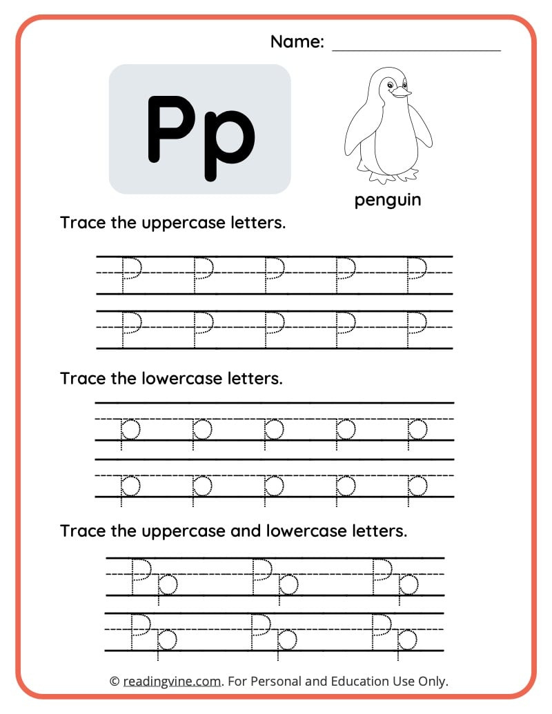 Letter P Worksheets For Preschool | Free, Printable inside Free Printable Letter P Worksheets