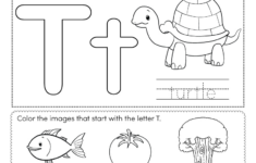 Letter T Coloring Worksheet - Free Printable, Digital, &amp; Pdf intended for Free Printable Letter T Worksheets