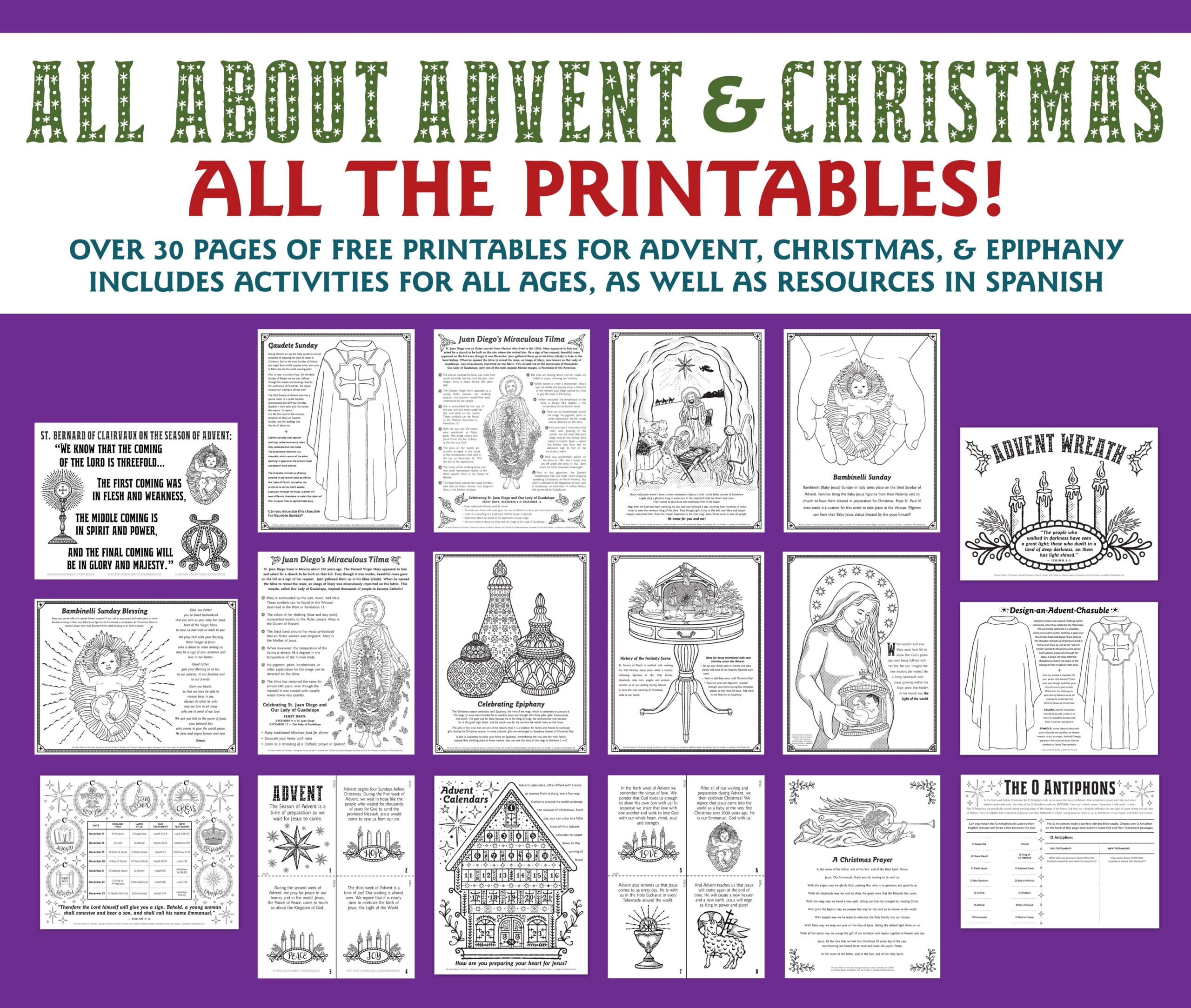 Look To Him And Be Radiant: Alllllll The All About Advent within Free Printable the Meaning of Advent Worksheets