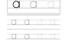 Lowercase Letter Tracing Worksheets (Free Printables) - Doozy Moo regarding Free Printable Tracing Letter A Worksheets
