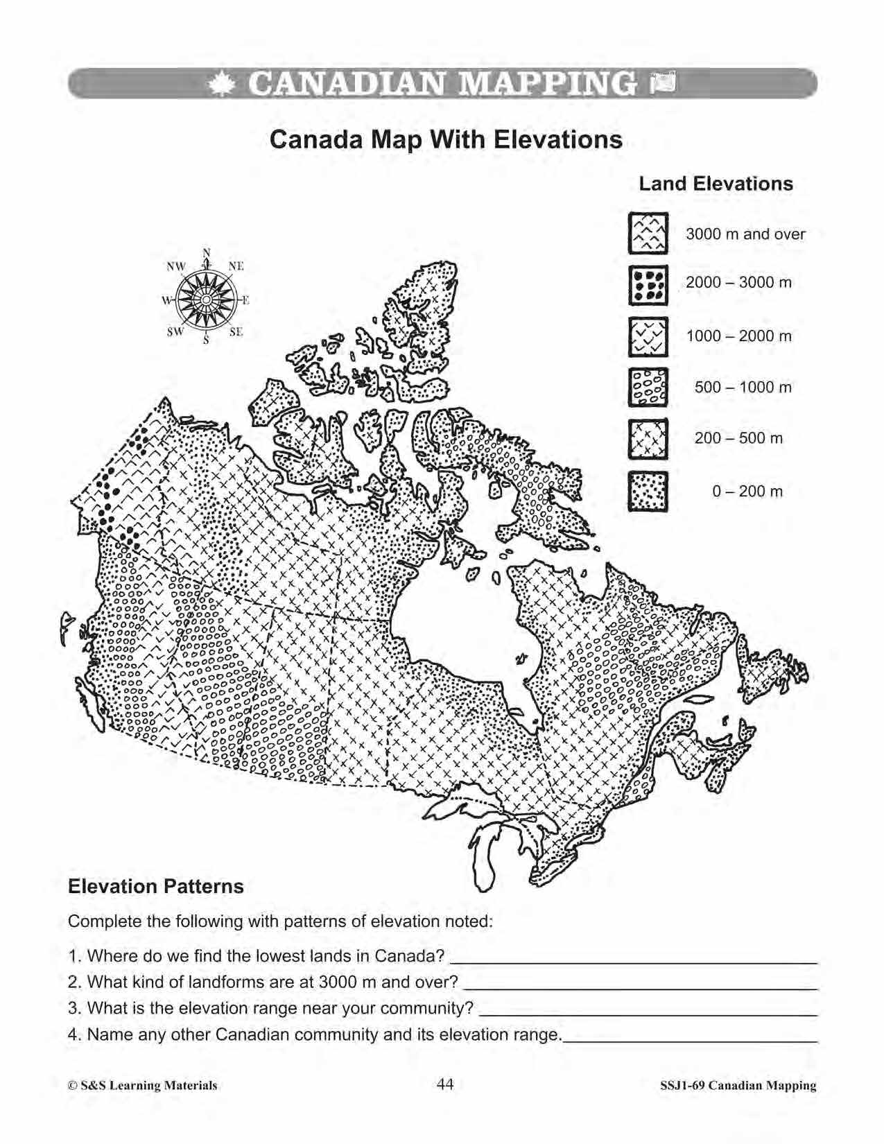 Map Of Canada Interactive Worksheet | Live Worksheets - Worksheets inside Free Printable Physical Regions Of Canada Worksheets