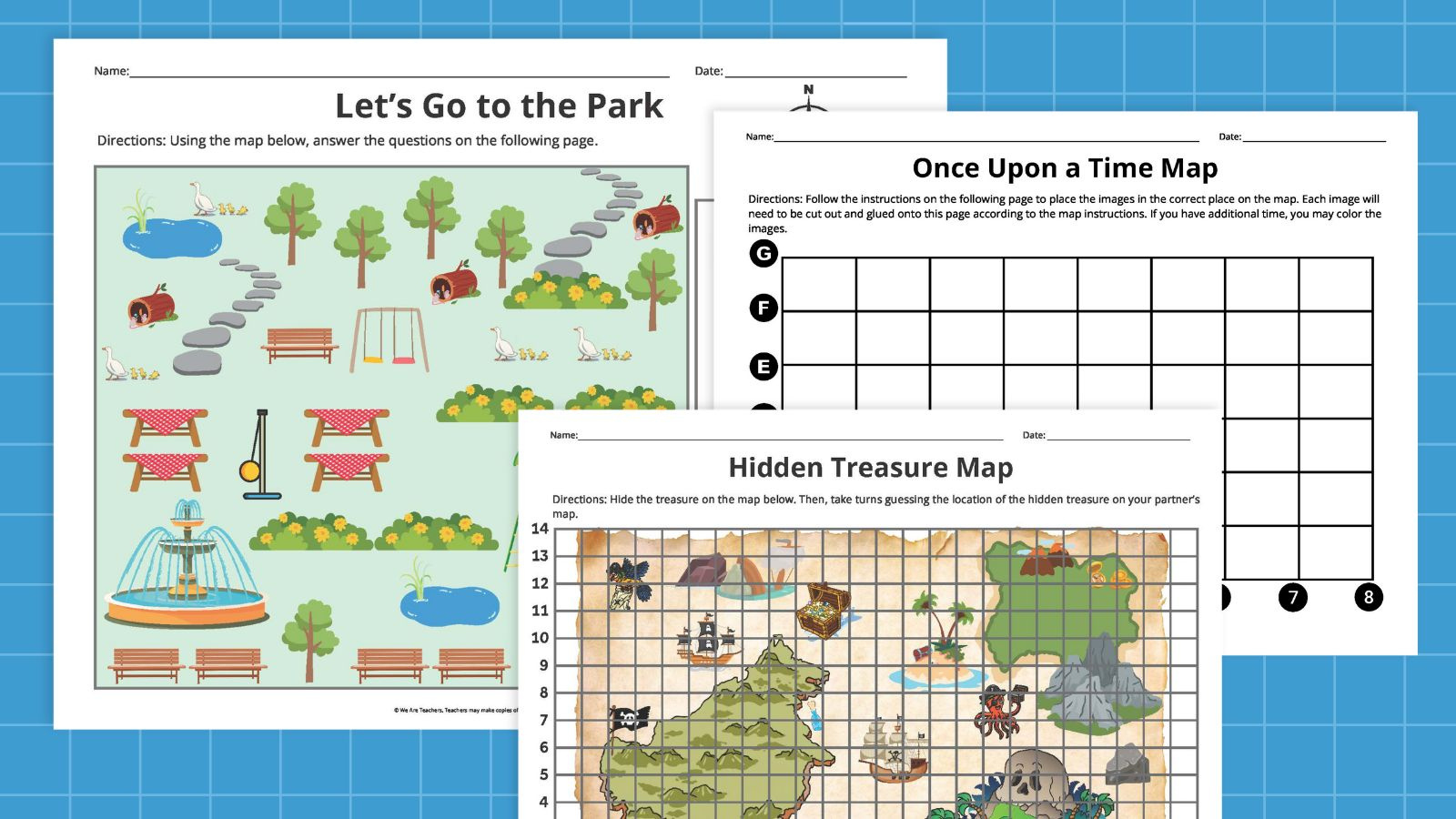 Map Skills Worksheets (Free Printable Bundle) inside Free Printable Map Skills Worksheets