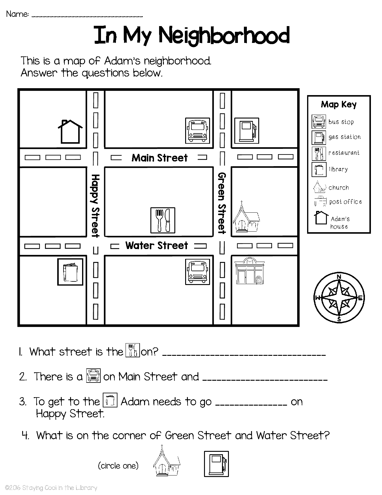 Map Skills - Worksheets Library inside Free Printable Map Skills Worksheets