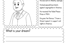 Martin Luther King Jr. Worksheet - Free Printable, Digital, &amp; Pdf throughout Free Printable Martin Luther King Worksheets