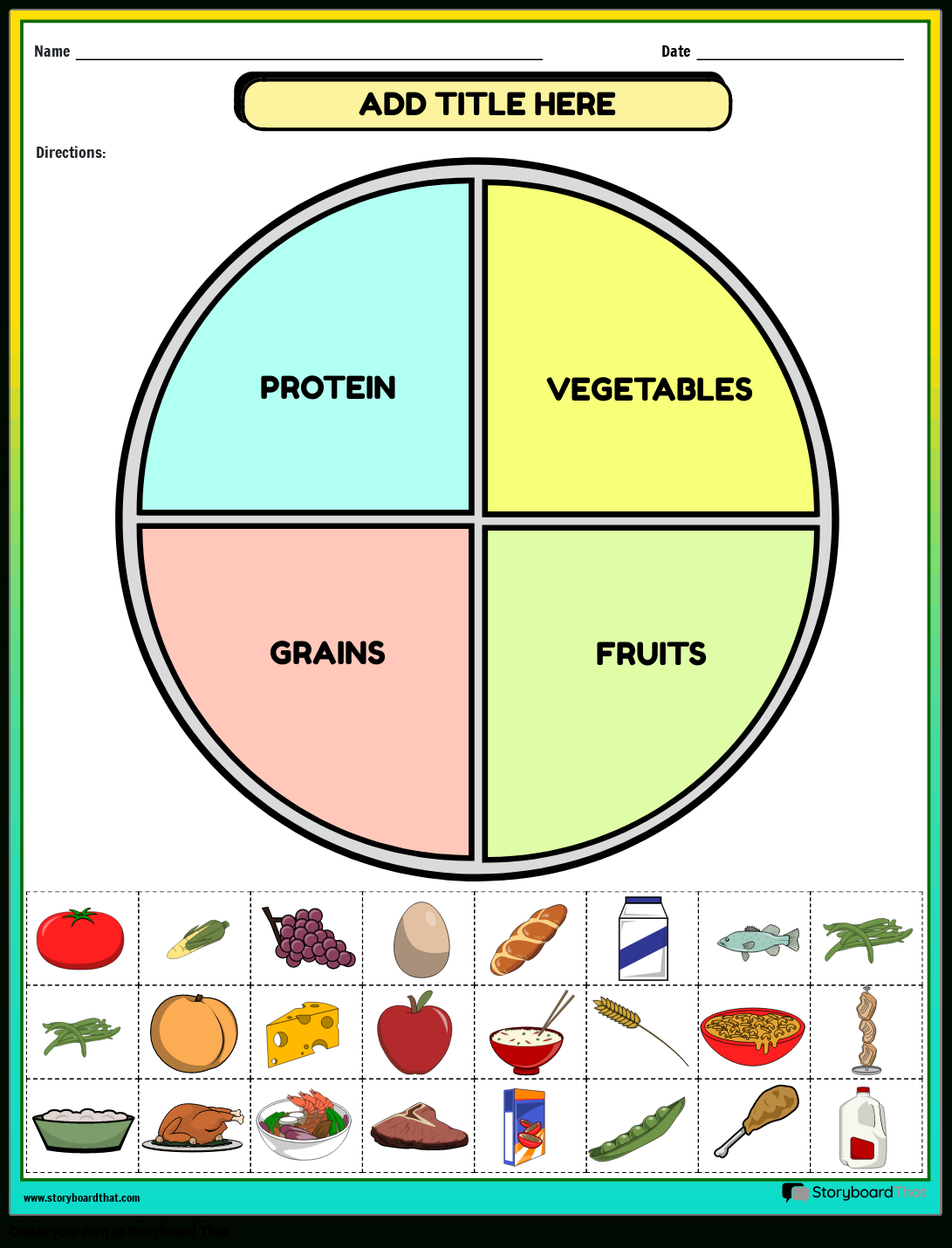 Nutrition Worksheets: Free Printable Ideas And Templates for Free Printable Nutrition Worksheets For Adults