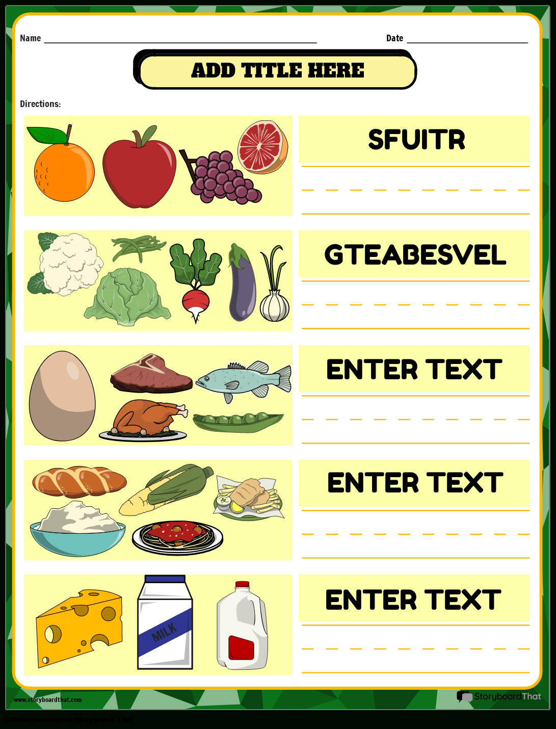 Nutrition Worksheets: Free Printable Ideas And Templates in Free Printable Nutrition Worksheets