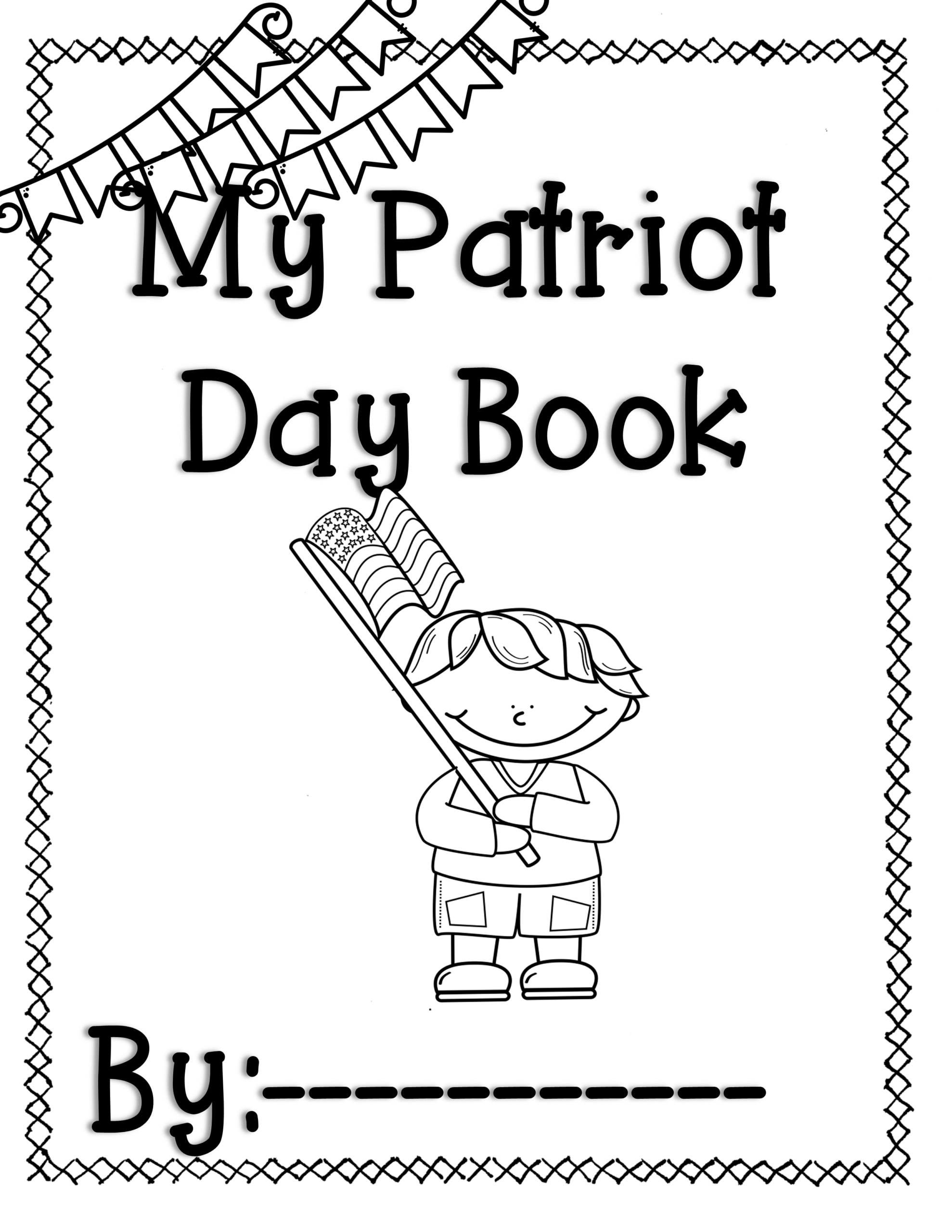 Patriot Day Printable Book For Primary Grades September 11 | Made within Free Printable Patriot Day Worksheets