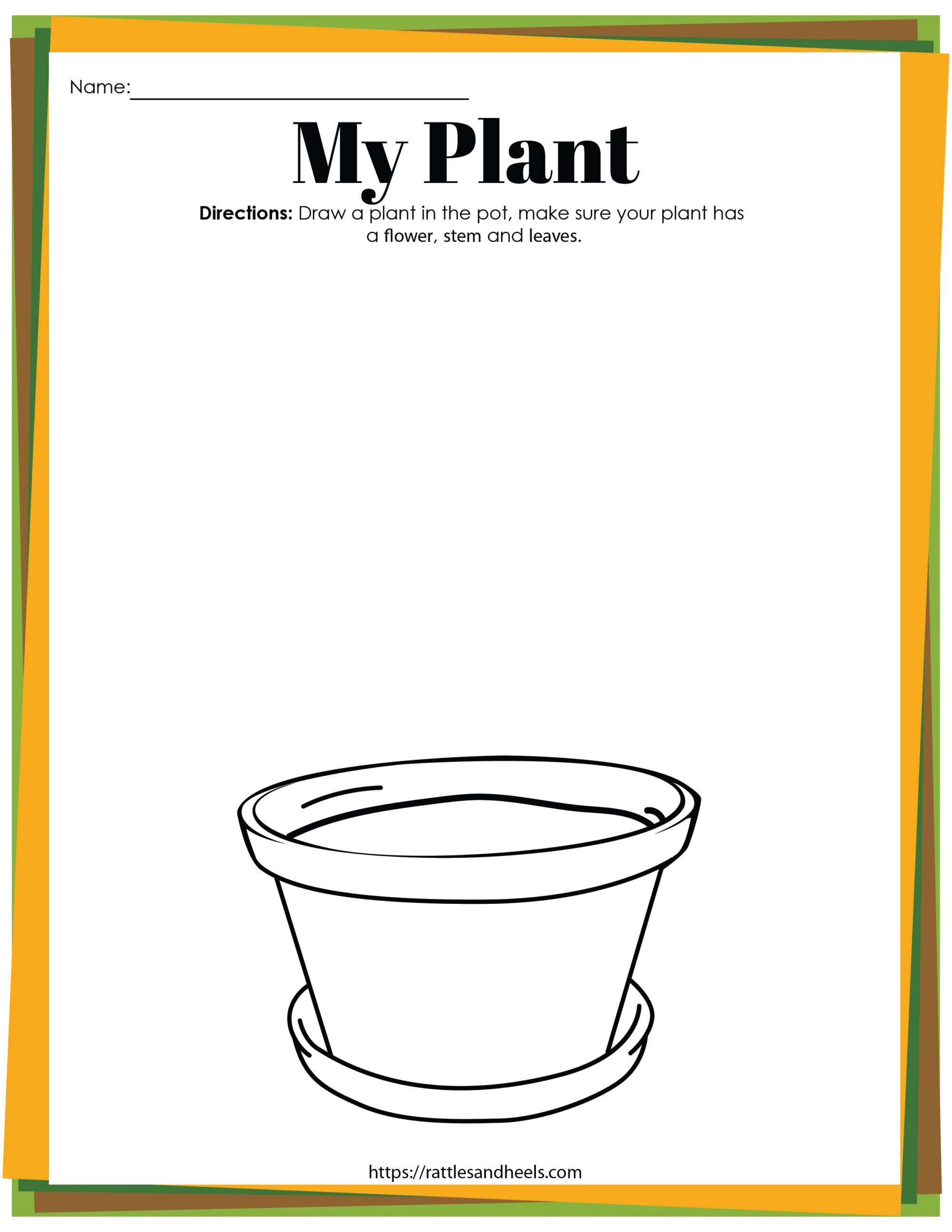 Plant Life Cycle Worksheets Free Printables For Kids - in Free Printable Plant Worksheets For Kindergarten