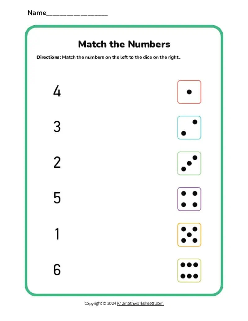 Preschool Math Worksheets - K12 Math Worksheets in Free Printable Preschool Math Worksheets