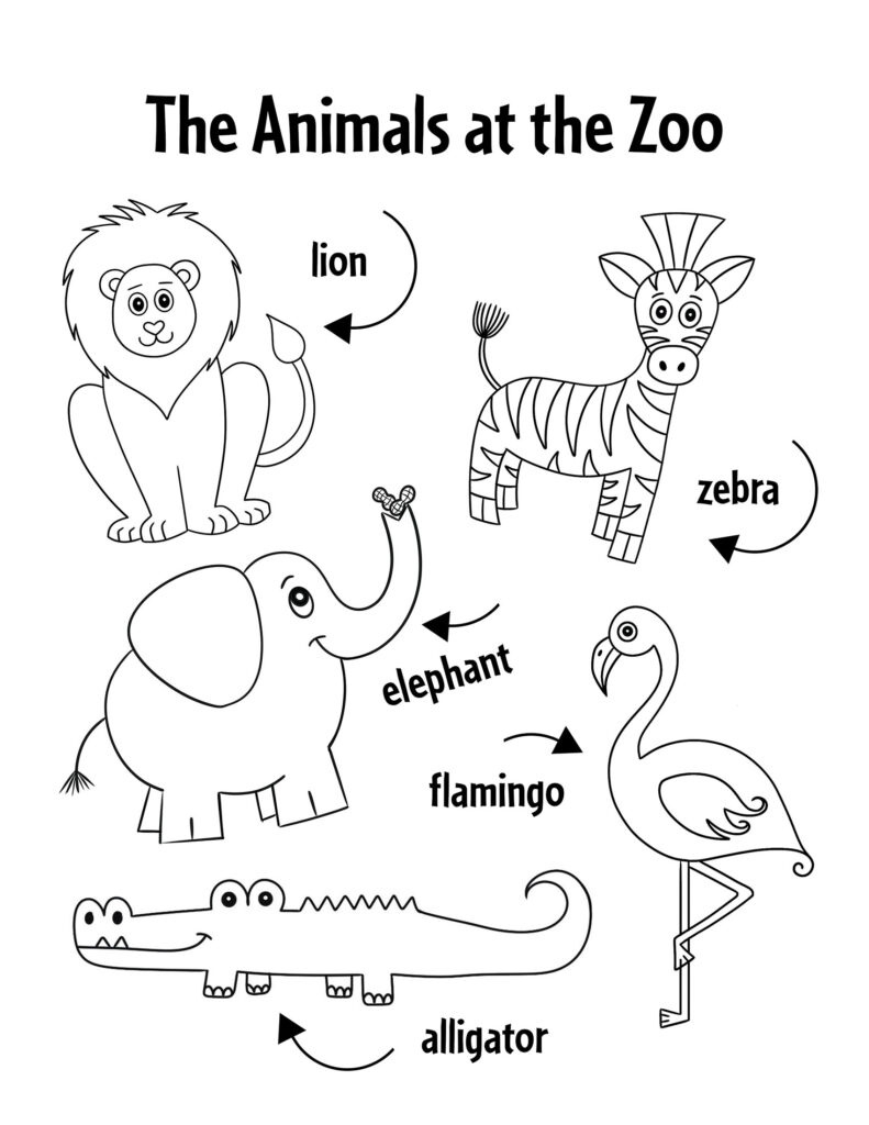Preschool Zoo Theme Lesson Plan With Free Zoo Printables! The with regard to Free Printable Zoo Worksheets