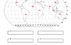 Printable Latitude And Longitude Worksheets within Latitude And Longitude Worksheets Free Printable