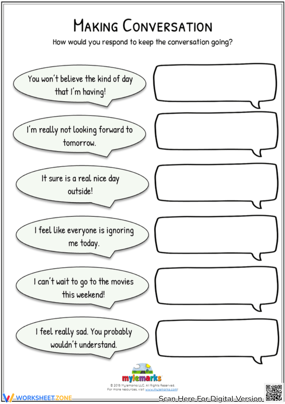 Printable Teaching Communication Skills Worksheets with Free Printable Communication Skills Worksheets